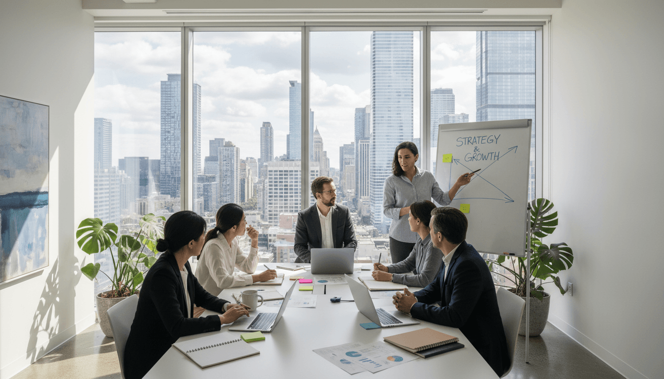 SovereignWingAdvisors team collaborating in a Boston office